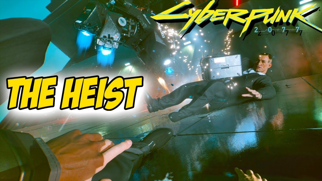 Cyberpunk The Heist End Of Act Gameplay Walkthrough Xbox