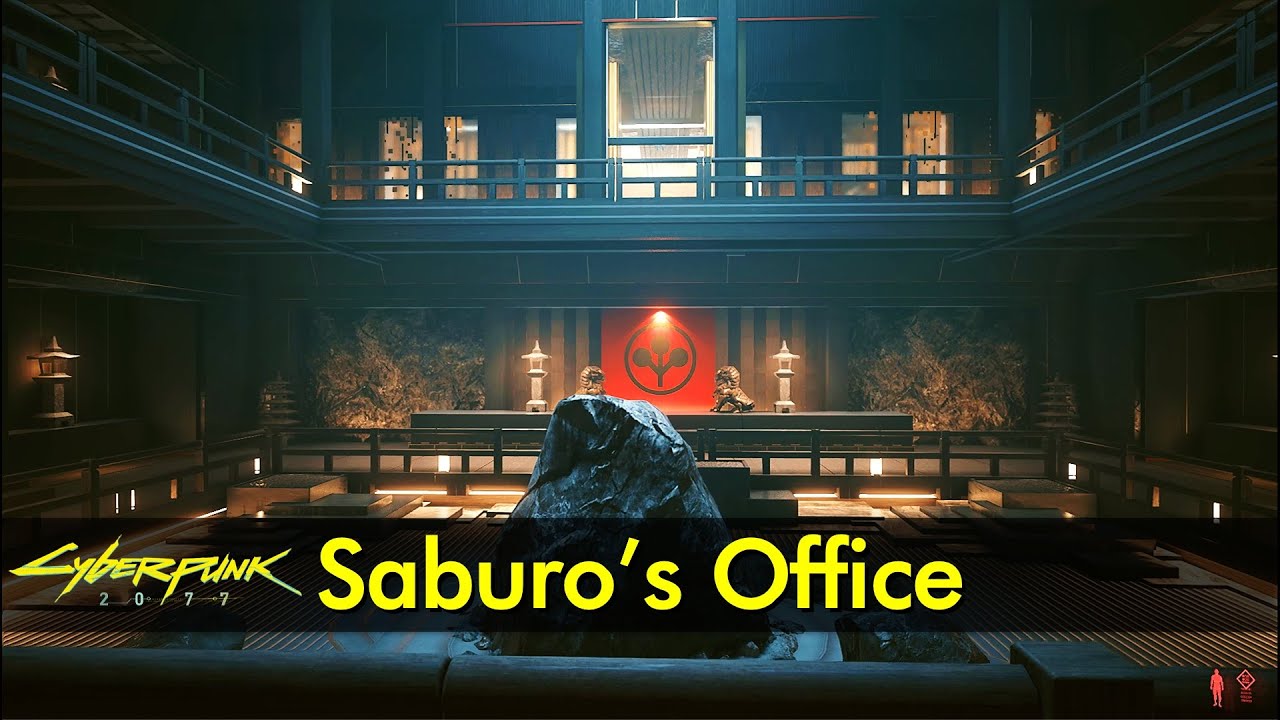 Saburo Arasaka S Office Cyberpunk The Game Tourist Cyberpunk