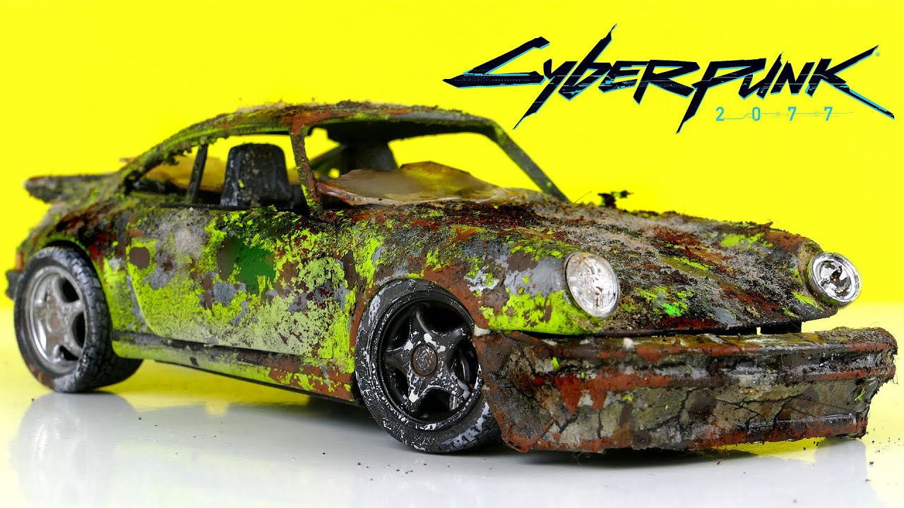 Cyberpunk 2077 Restoration Abandoned Porsche 911 Turbo Johnny