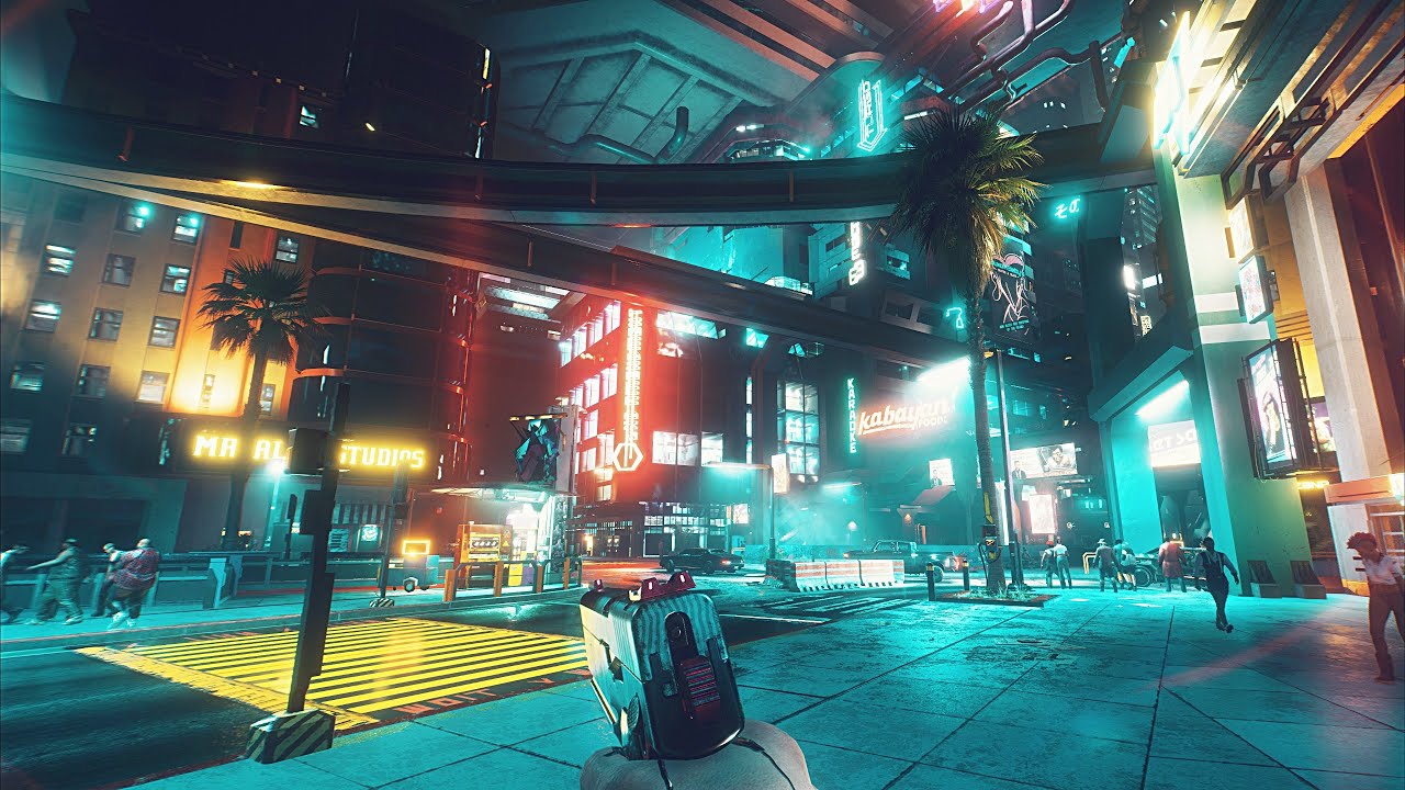 Cyberpunk Bladerunner Cinematic Graphics Mod Reshade Preset Rtx