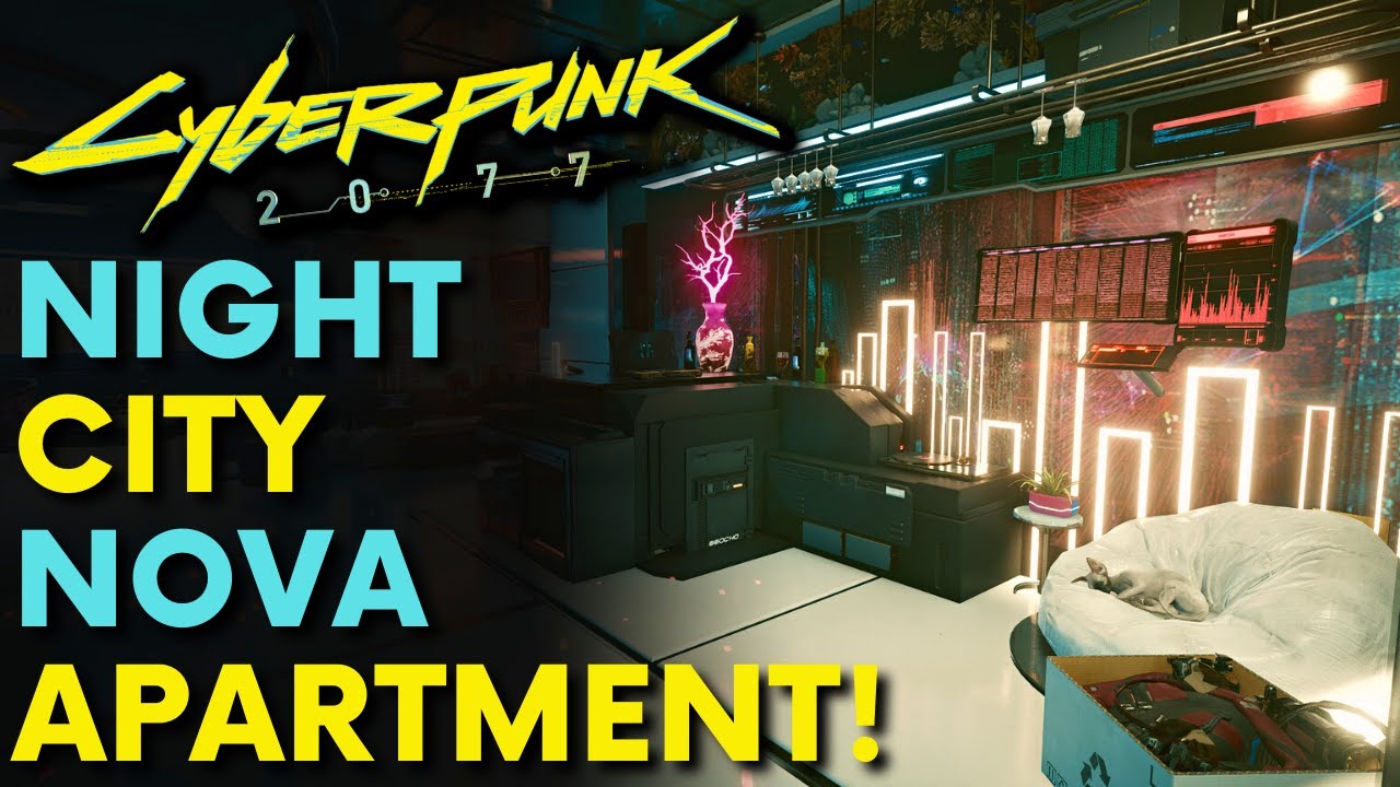 Cyberpunk 2077 I Changed V S Apartment With The Impressive Night City