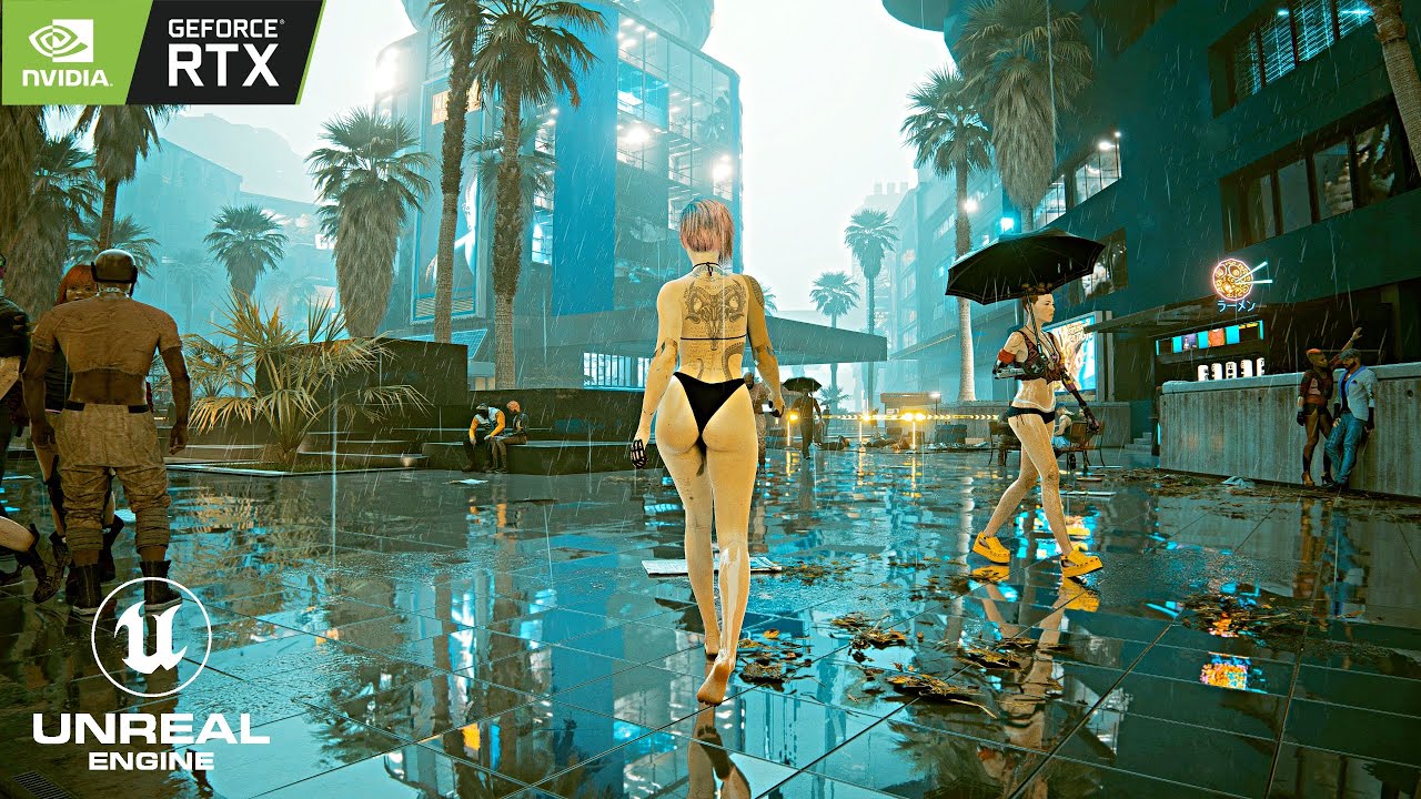 Cyberpunk Unreal Engine Psycho Ray Tracing K Level Graphics