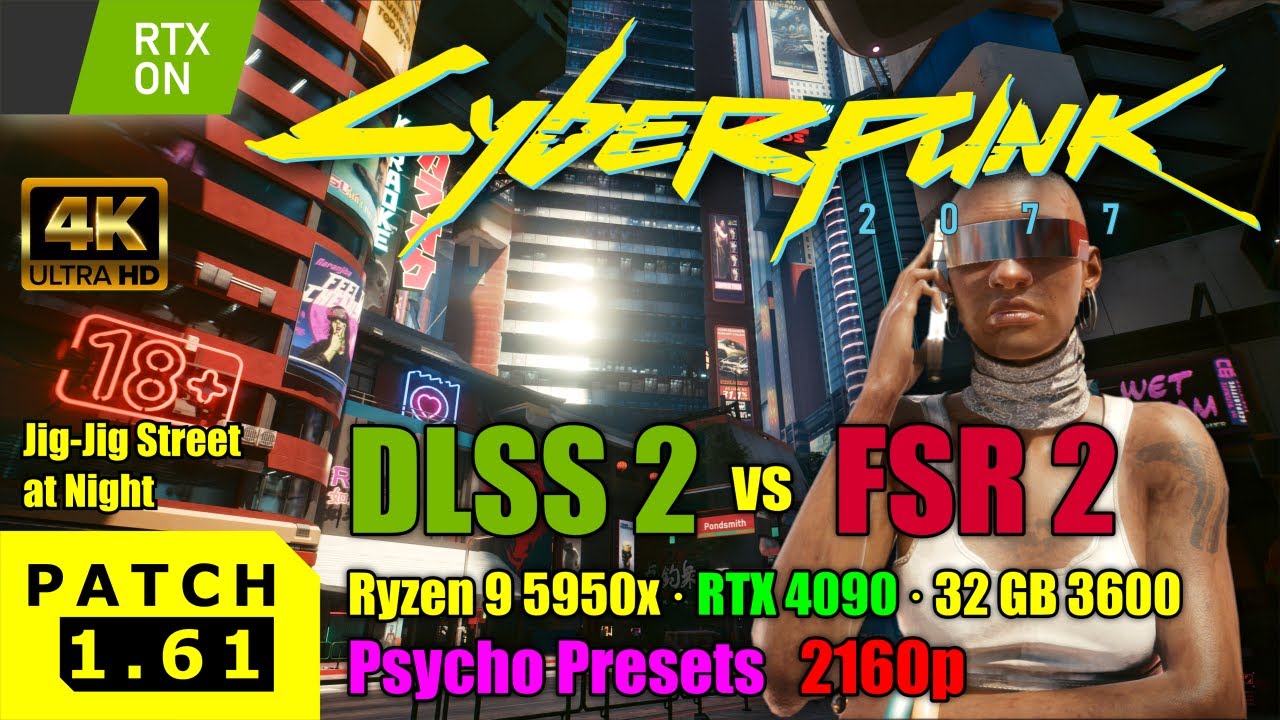 Cyberpunk Dlss Vs Fsr Patch Rtx Ryzen