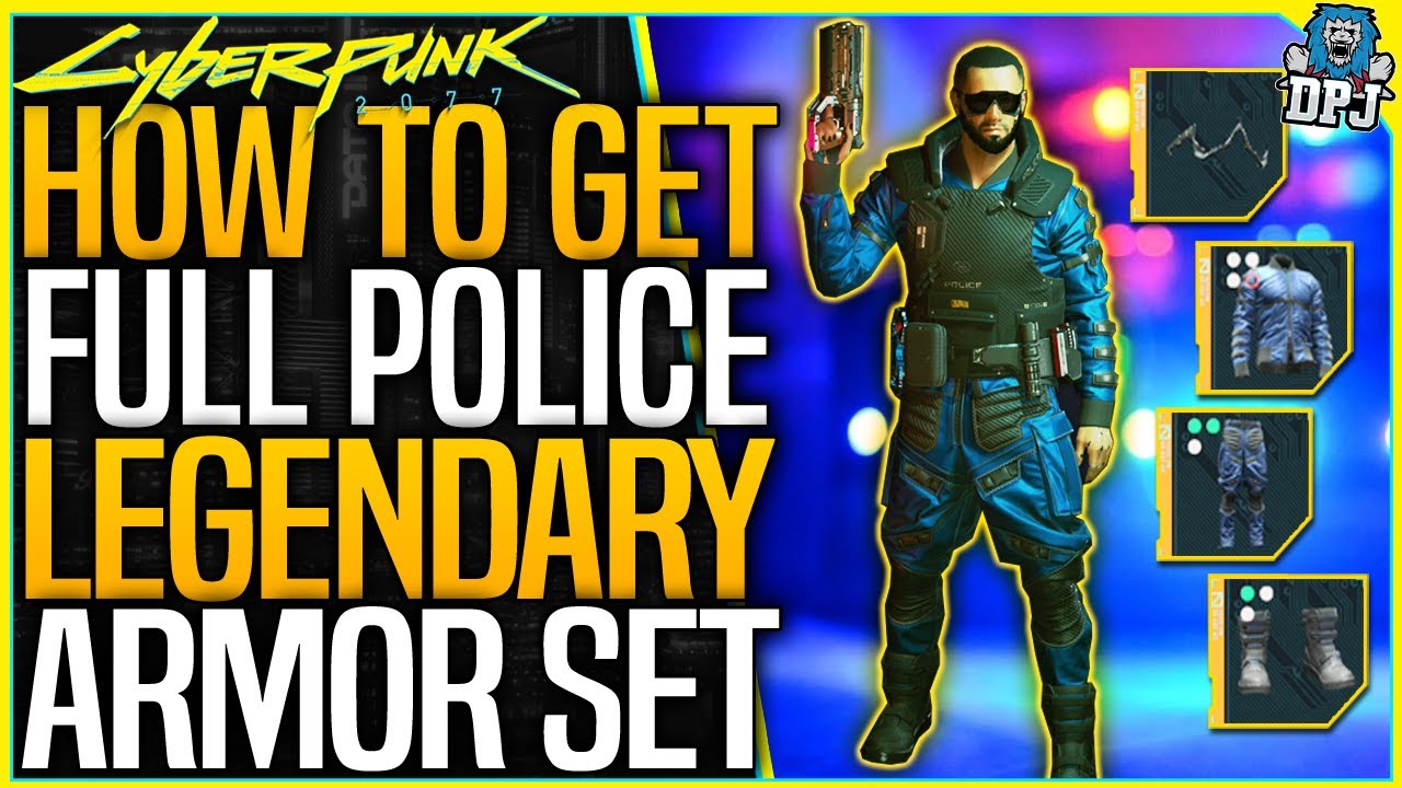 Cyberpunk 2077 How To Get FREE SECRET NCPD POLICE Legendary Armor