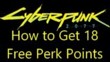 All perk shard locations in Cyberpunk 2077 (free 18 perk points)