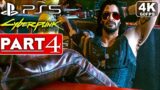 CYBERPUNK 2077 Gameplay Walkthrough Part 4 [4K 60FPS PS5] – No Commentary (FULL GAME)