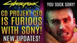 Cyberpunk 2077 – CD Projekt CEO Is Now FURIOUS With Sony For Removing Game From PS5 and PS4 Store!