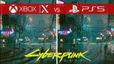 Cyberpunk 2077 Comparison – Xbox Series X vs. Xbox Series S vs. Xbox One S vs. PS5 vs. PS4