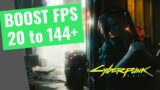 Cyberpunk 2077 – How to BOOST FPS and Increase Performance on any PC