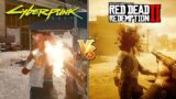 Cyberpunk 2077 Physics vs. Red Dead Redemption 2 Physics