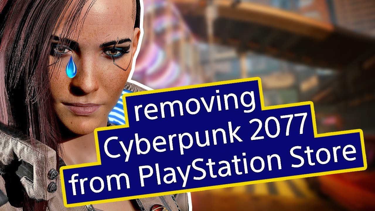 Почему в ps store нет cyberpunk 2077