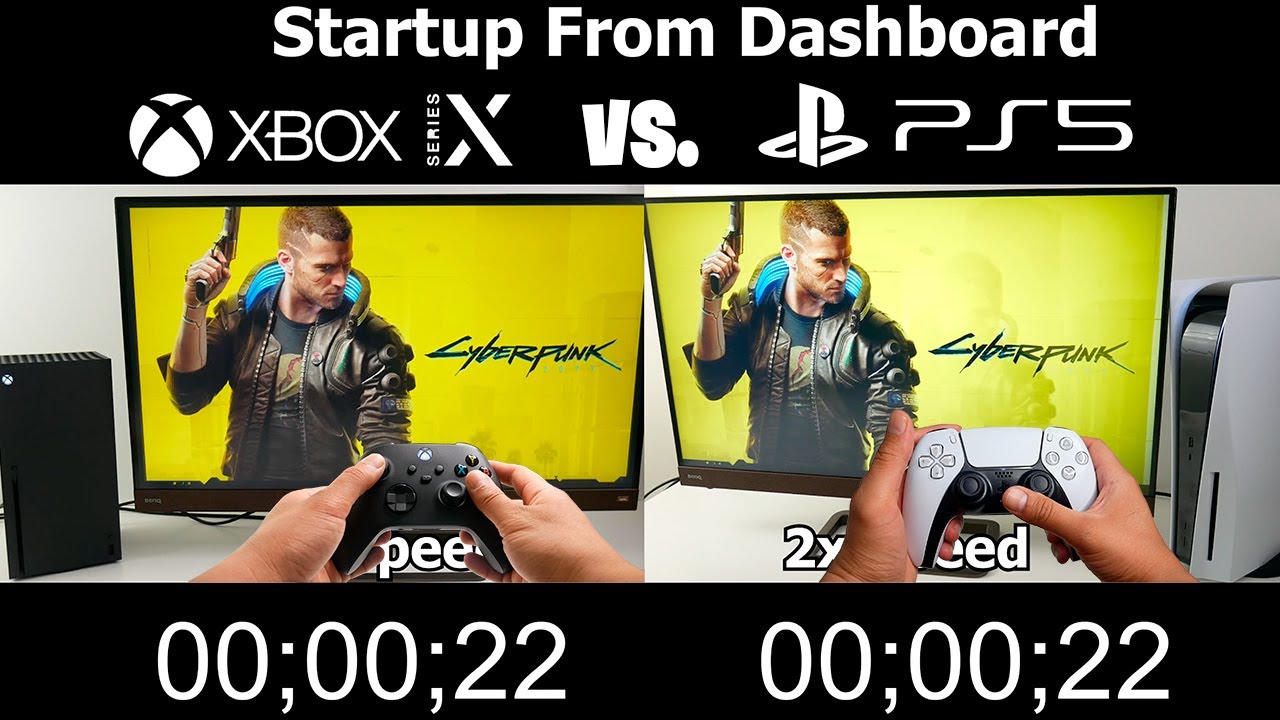 Cyberpunk 2077 Xbox Series X vs. PlayStation 5 Startup and Load Times