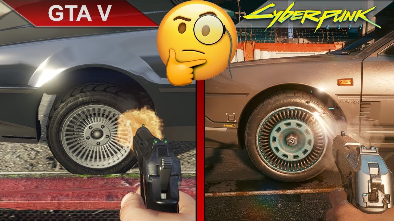 THE BIG COMPARISON GTA V vs. Cyberpunk 2077 PC ULTRA RTX 2070