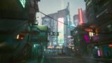 (5 Minutes) Cyberpunk 2077 Night City Dystopian Alley RTX ON Raytracing Mode Game Ambience HD