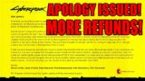 CD Project Red Apologizes! Refund Cyberpunk 2077!
