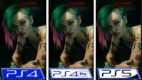 Cyberpunk 2077 | 1.10 Patch Comparison | PS4 – PS4 Pro – PS5