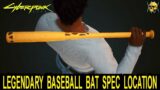 Cyberpunk 2077 Baseball Bat Crafting Spec Legendary Location