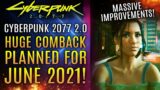 Cyberpunk 2077 – CDPR Planning MASSIVE COMEBACK This June 2021 According To Insider! NEW DLC Updates