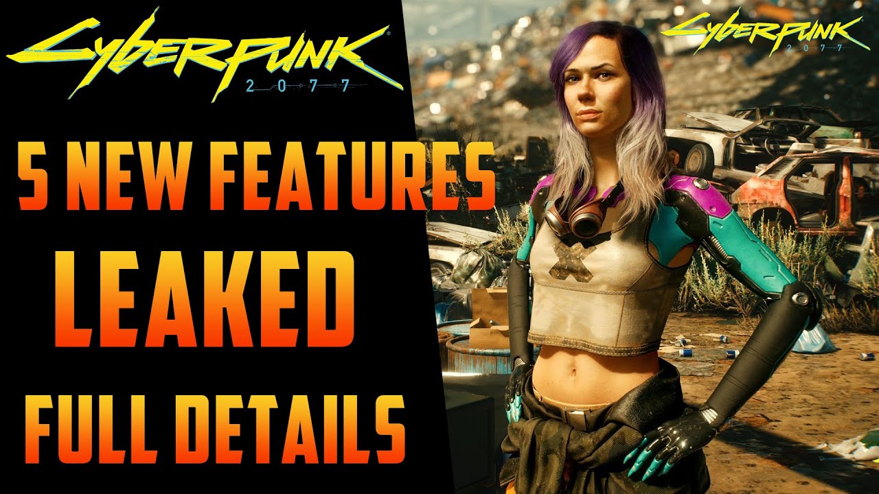 Cyberpunk 2077 Customization Leaked | Cyberpunk 2077 Gameplay And ...