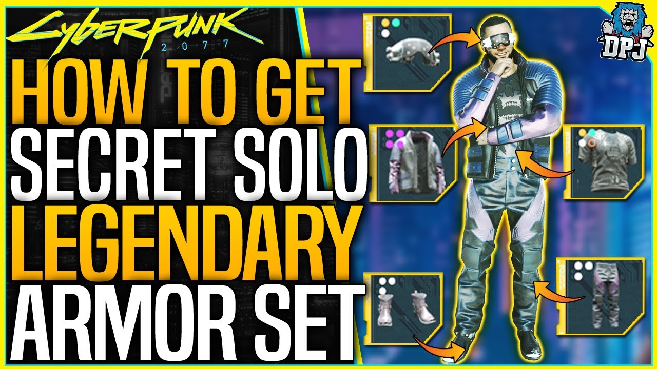 Cyberpunk 2077 How To Get Full Solo Legendary Armor Clothing Set Guide All Secret 1419