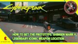 Cyberpunk 2077 – How To Get The Prototype Shingen Mark V (Legendary Iconic Weapon Location)