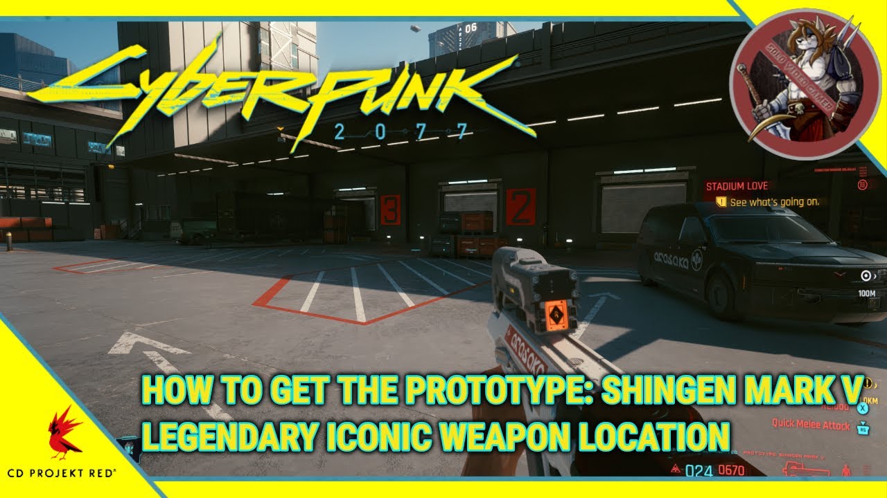 Cyberpunk 2077 - How To Get The Prototype Shingen Mark V (Legendary