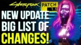 Cyberpunk 2077 – NEW 16 GB Update 1.1 OUT NOW! Improvements for "Old Gen" Consoles & More!
