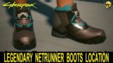 Cyberpunk 2077 Netrunner Boots Legendary Location