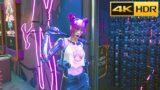Cyberpunk 2077 – Night Club Life in HDR 4K Gameplay 2160P (PS5)