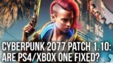 Cyberpunk 2077 Patch 1.10 – PS4 + Xbox One Tested – Is It Closer To Being Fixed?