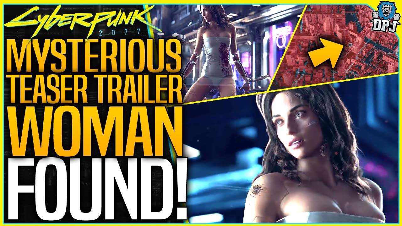 Cyberpunk 2077 Secret Mystery Teaser Trailer Lady Found In Game Secret Mission Melissa Rory 6571