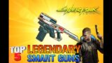 Cyberpunk 2077: TOP 5 Legendary Smart Guns You NEED To Get (Best Smart Guns & Location)