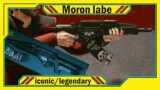 Cyberpunk 2077 armory-Moron Labe iconic legendary assault rifle