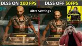 DLSS OFF VS DLSS ON – CyberPunk 2077 – RTX 2070 Super – Asus Rog Zephyrus Duo 15
