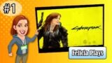 Felicia Day plays Cyberpunk 2077! Part 1! NSFW CHARACTER CREATION!