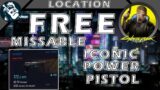 Free Missable Iconic Kongou Pistol in Cyberpunk 2077 Weapon Locations #3 – Prologue