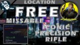 Free Missable Iconic Widow Maker Precision Rifle in Cyberpunk 2077 Weapon Locations #4 – ACT 2