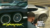 GTA V vs. Cyberpunk 2077 – Car Details