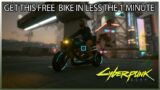 Get this Free Bike in less then 1 minute in Cyberpunk 2077