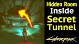 Hidden Room in Secret Tunnel of Cyberpunk 2077