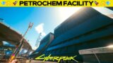 Inside inaccessible Petrochem facility in Cyberpunk 2077