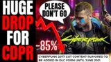 MASSIVE Drop In Cyberpunk 2077 Players! | Dev Gives MAJOR Info On CD Projekt Red's Plans