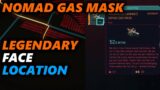Manganese Laminate Nomad Gas Mask – Free Legendary Face Item Location in Cyberpunk 2077