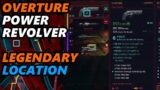 Overture – Free Legendary Power Revolver Item Location in Cyberpunk 2077