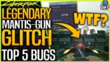 THESE LEGENDARY MANTIS BLADES FIRE BULLETS – Top 5 Funny Cyberpunk 2077 Bugs & Glitches