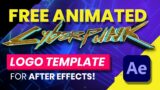 Animated Cyberpunk 2077 Text  – Free After Effects Template