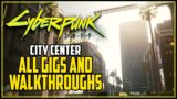 City Center All Gig Locations Cyberpunk 2077 (City Lights Achievement)