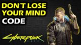 Computer Code: Dont Lose Your Mind Side Mission | Cyberpunk 2077 Walkthrough