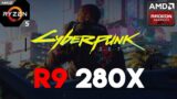 Cyberpunk 2077 R9 280X 1080p, 900p, 720p