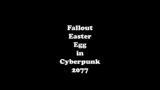 Fallout in Cyberpunk 2077 – Easter Egg #Shorts